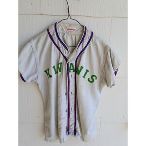 Kiwanis By Rawlings Youth Vintage Baseball Jersey And Pant Set 1940-50